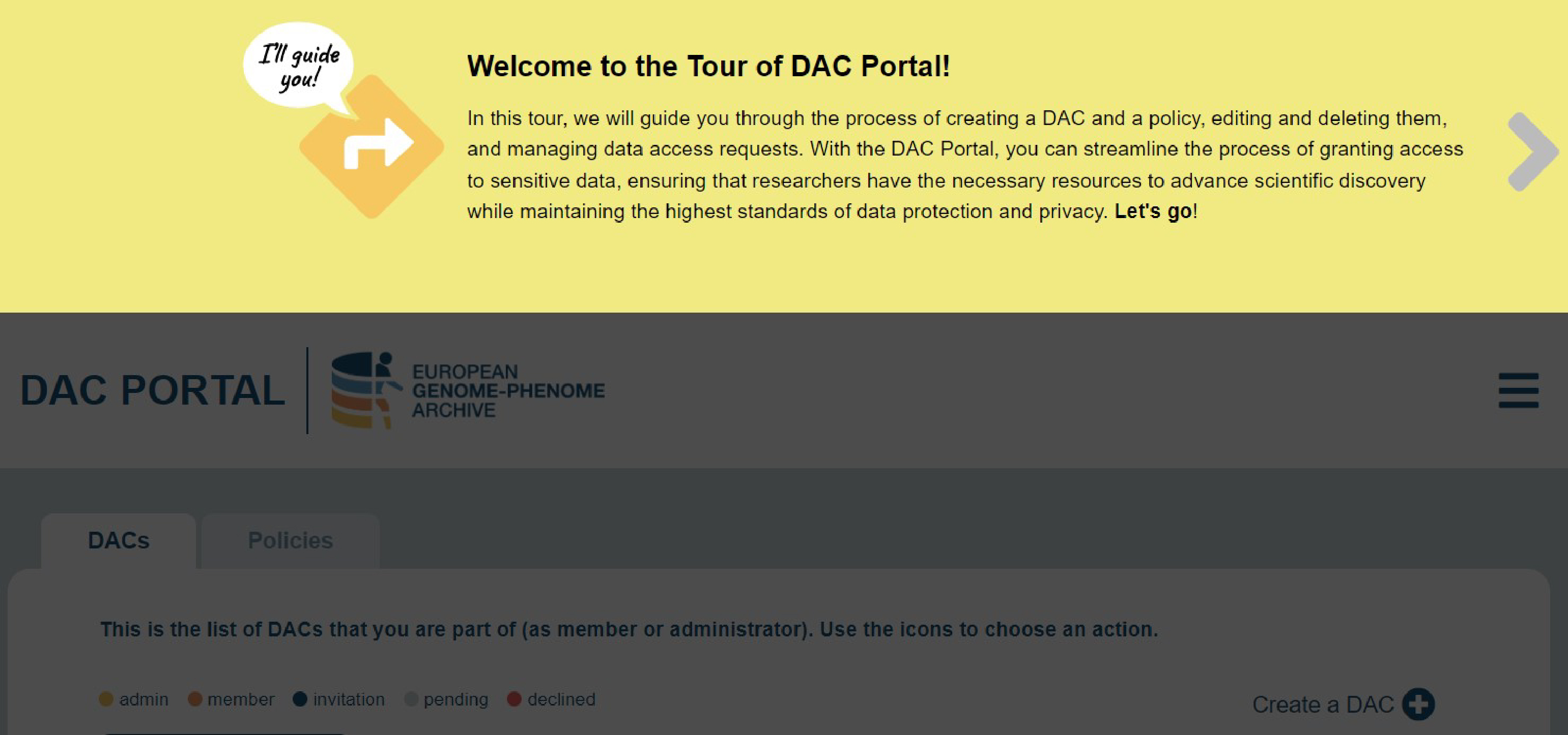 DAC-Portal